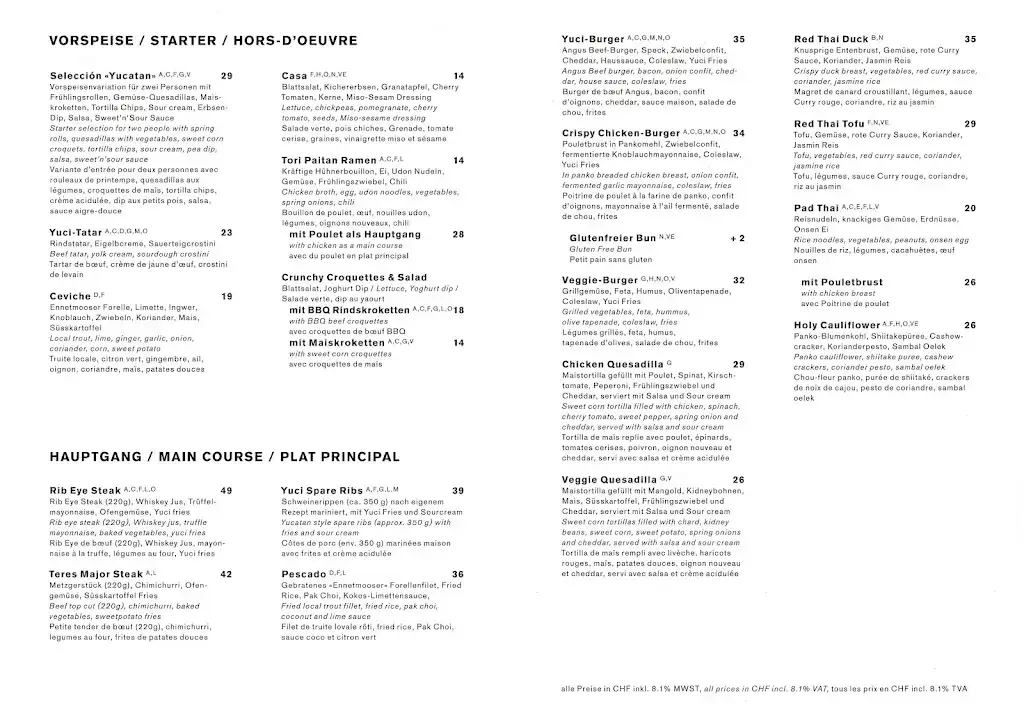 Yucatan Kitchen&Bar_Engelberg_menu_image_1