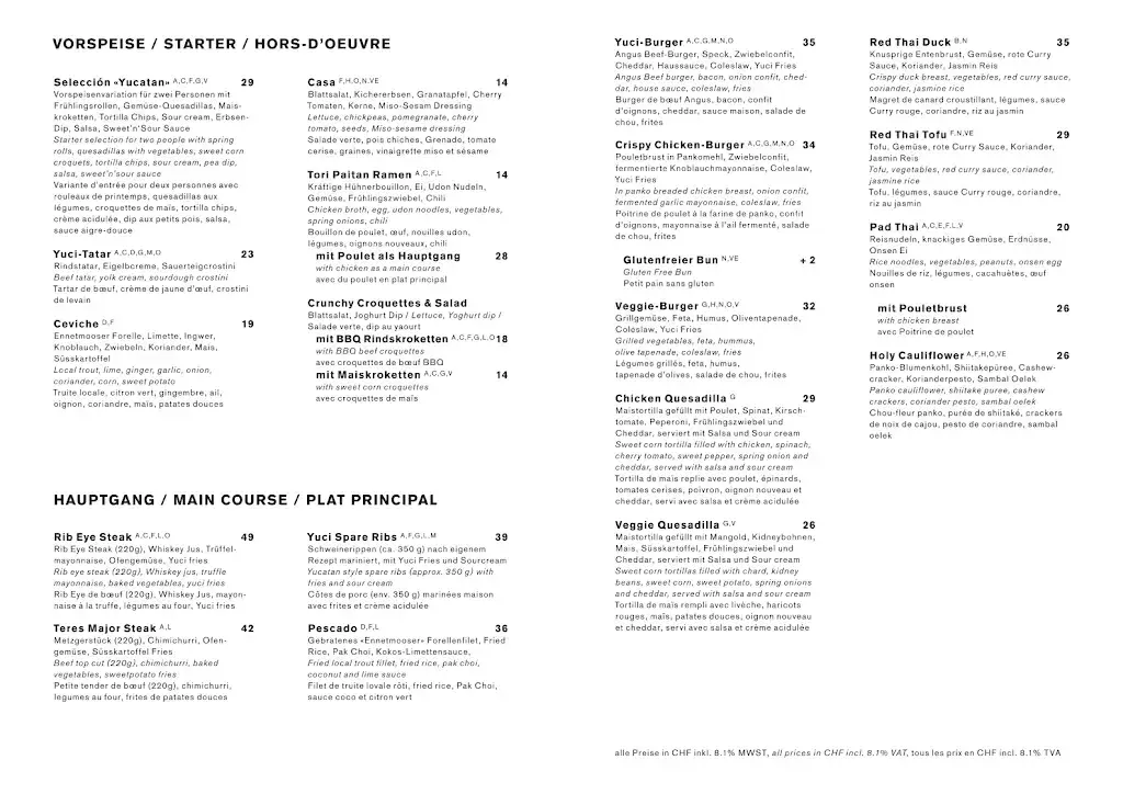 Menu_Yucatan Kitchen&Bar_Engelberg_image_2