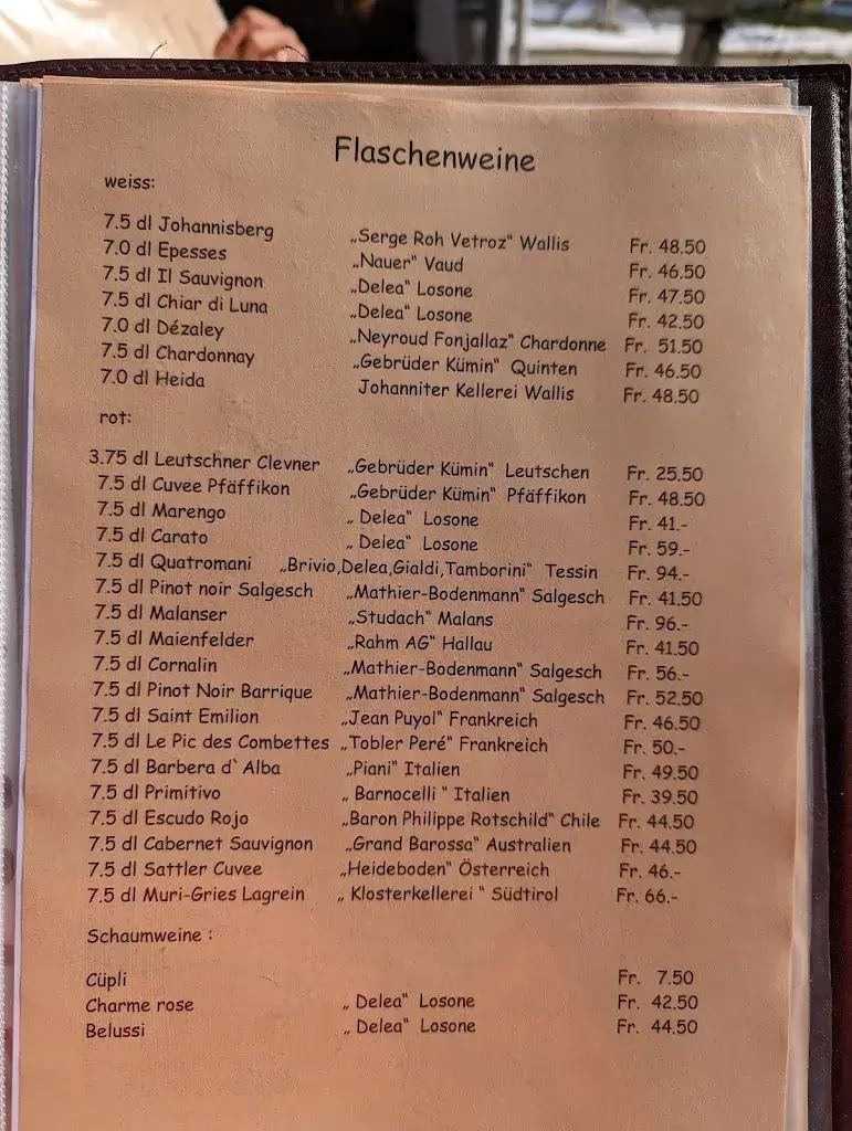 Restaurant Wasserfall restaurant à Engelberg