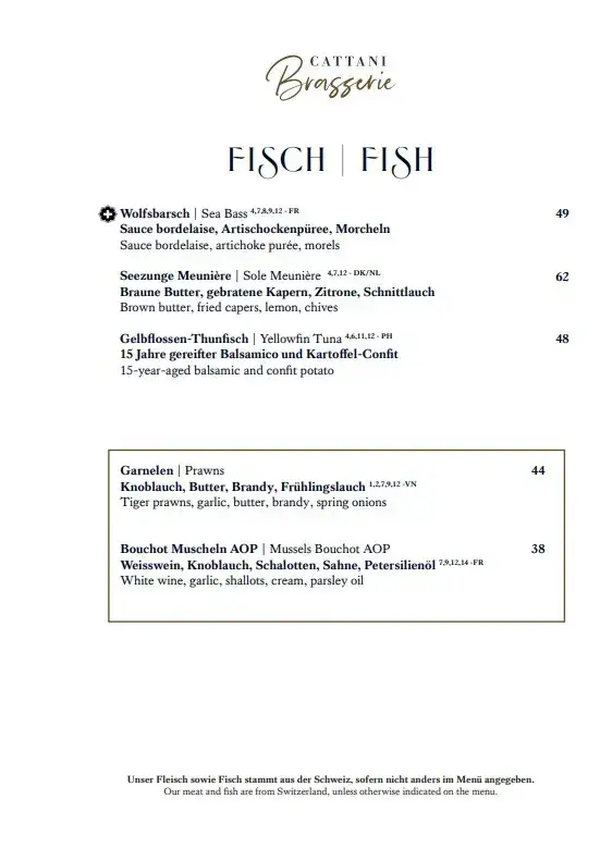 Menu_Cattani Restaurant_Engelberg_image_4