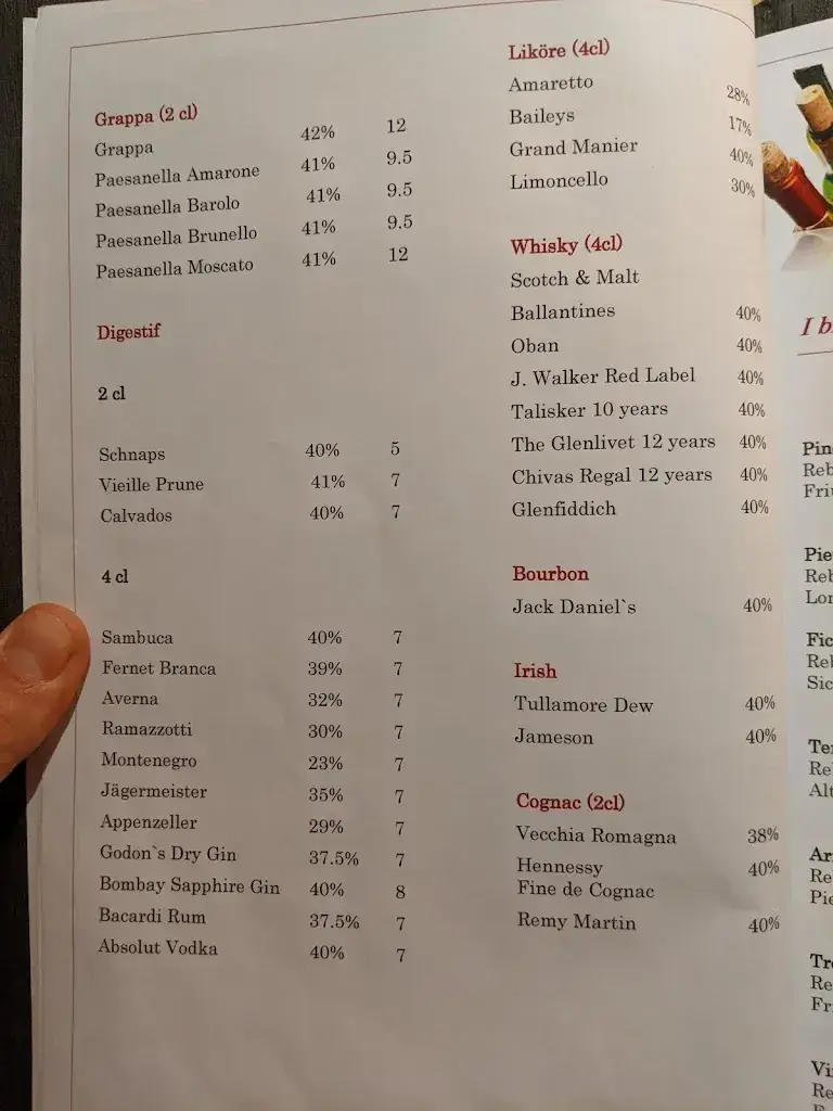 Menü_Ristorante Al Monastero_Engelberg_Bild_4