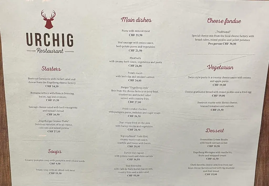Restaurant Urchig_Engelberg_menu_image_1