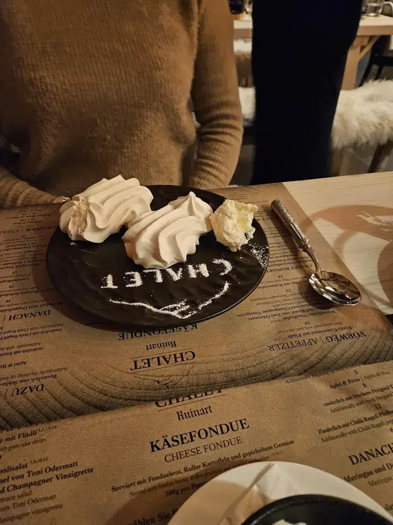 Menu_Chalet Ruinart_Engelberg_imagen_2