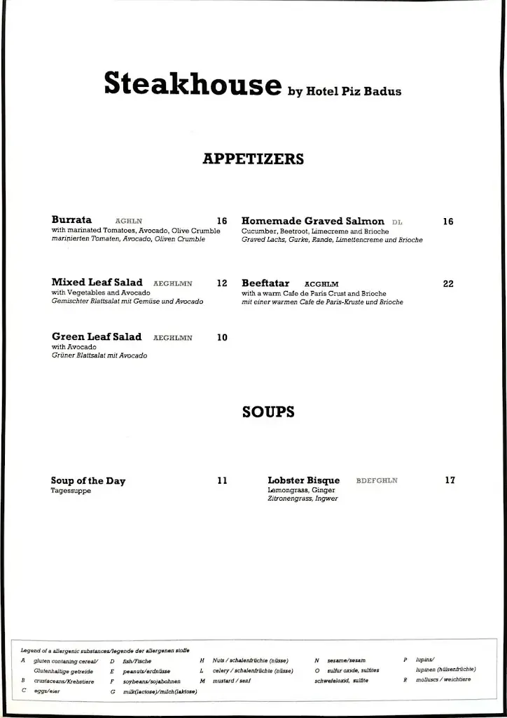 Menu_Steakhouse by Hotel Piz Badus_Andermatt_image_3