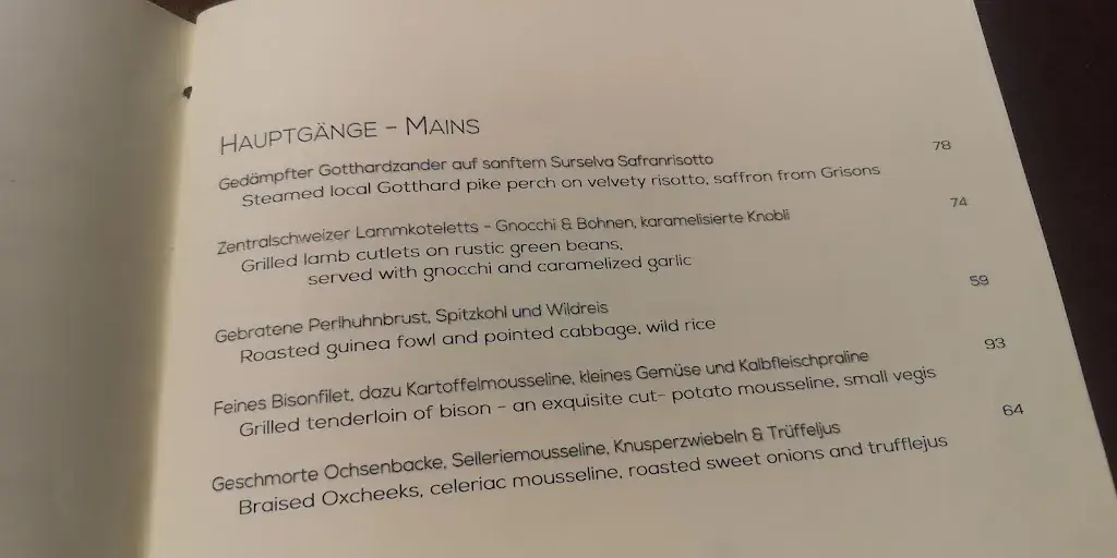 Gourmetrestaurant Gütsch by Markus Neff ristorante a Andermatt