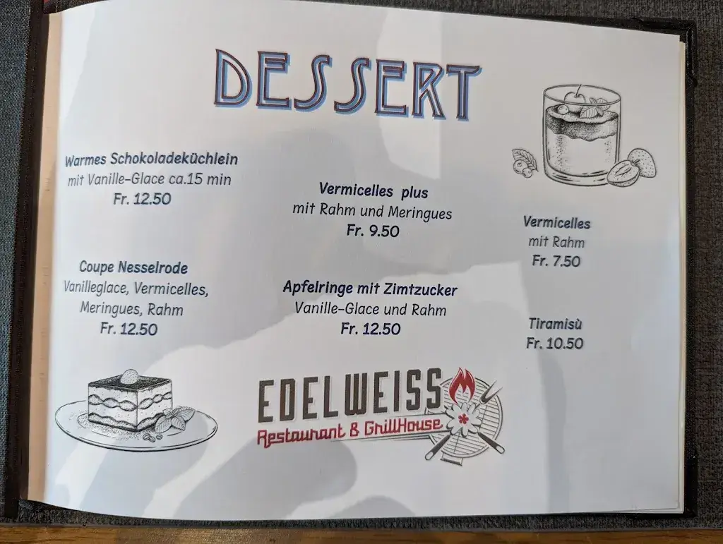 Edelweiss Grillhouse und Restaurant restaurant in Flüelen