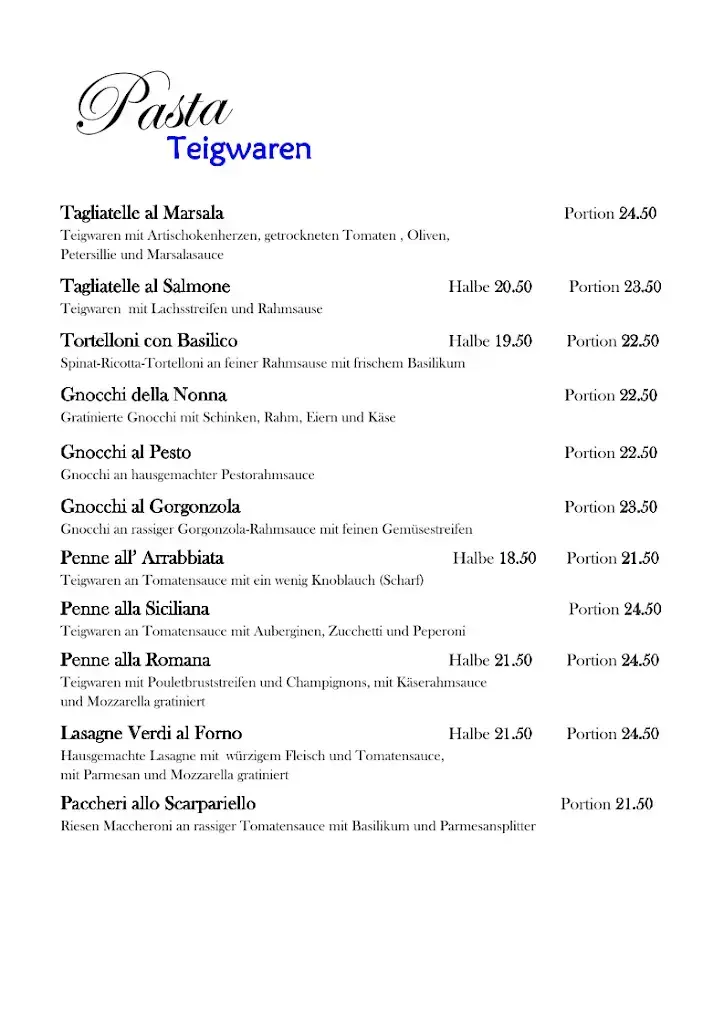 Menu_Ristorante Da Carlo_Bern_image_4