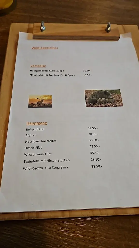 La Sorpresa Restaurant in Amsteg