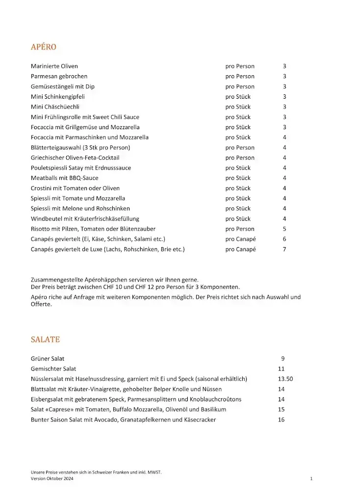 Menu_Arcadia – Restaurant_Ittigen_image_2