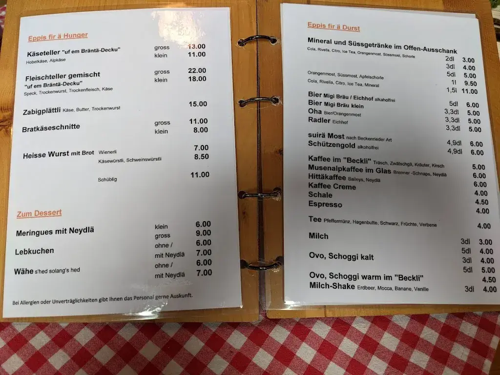 Menu_Bergrestaurant Musenalp_Isenthal_immagine_2