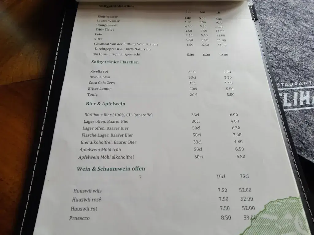 Menu_Restaurant Rütlihaus_Seelisberg_image_2