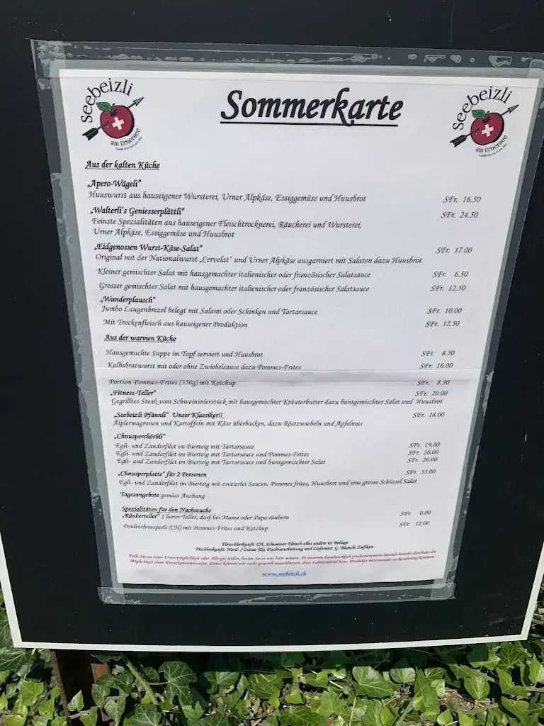 Seebeizli am Urnersee restaurant à Sisikon