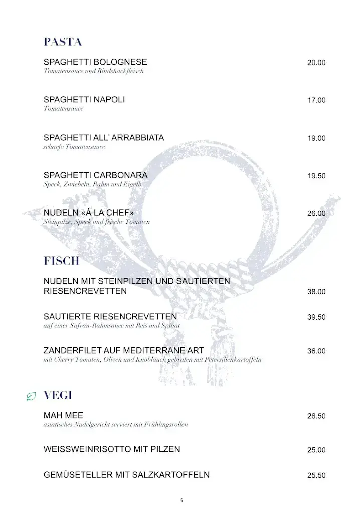 Menu_Post Biberbrugg, Hotel, Restaurant & Pizzeria_Bennau_image_3