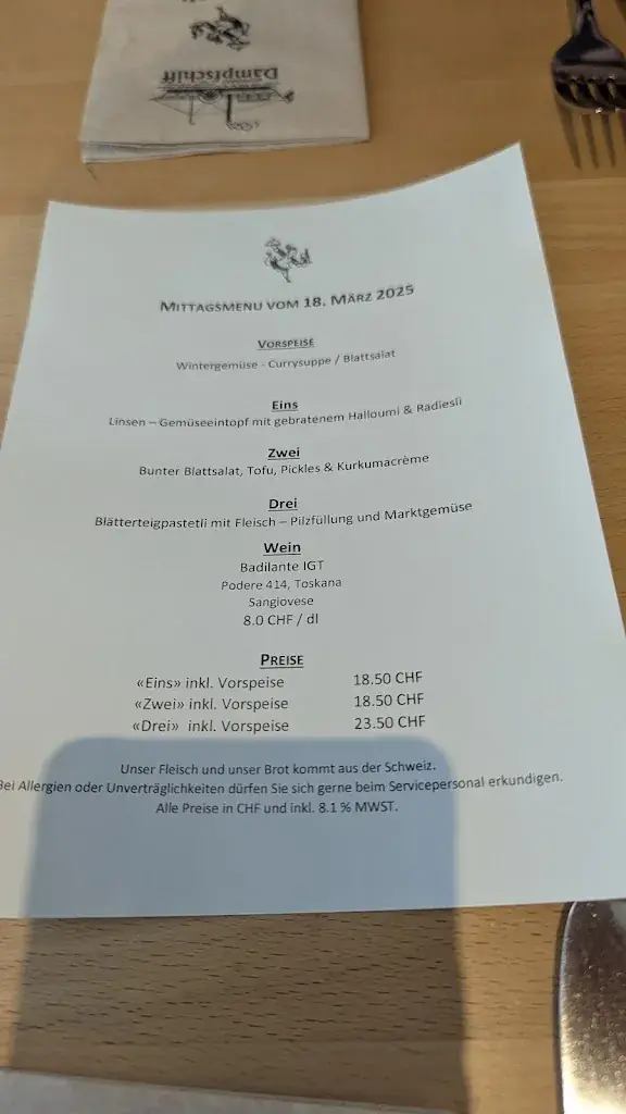 Menü_Restaurant Ludmilla_Bern_Bild_2