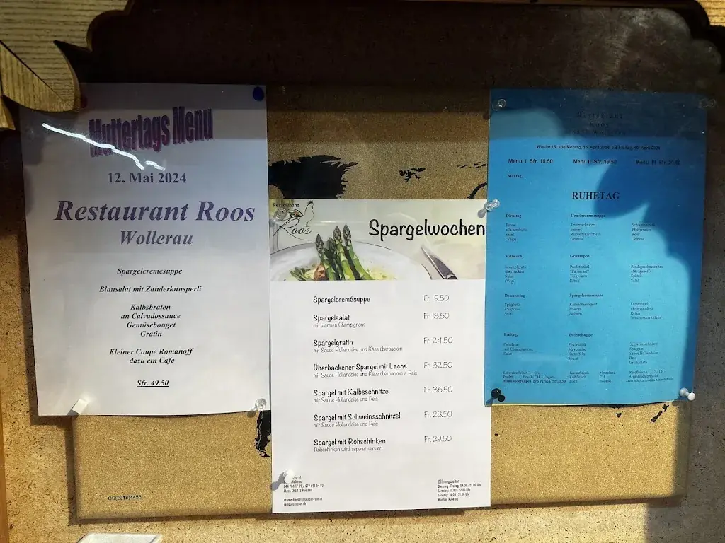 Menu_La Taverna Roos_Wollerau_image_2