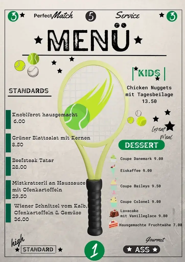 Clubhaus TC Ried restaurant à Wollerau
