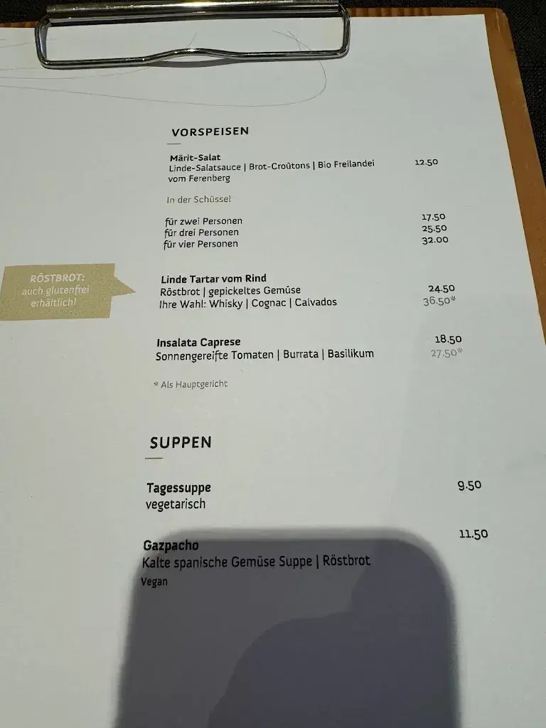 Menu_Linde Habstetten, Restaurant_Bolligen_image_1