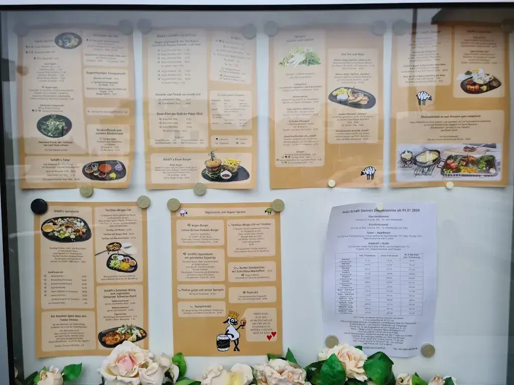 Menu_Restaurant & Hotel Schäfli_Siebnen_immagine_2