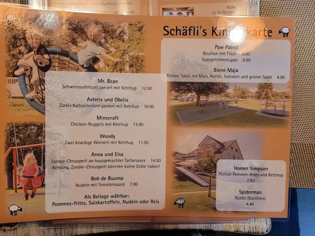Menu_Restaurant & Hotel Schäfli_Siebnen_immagine_3