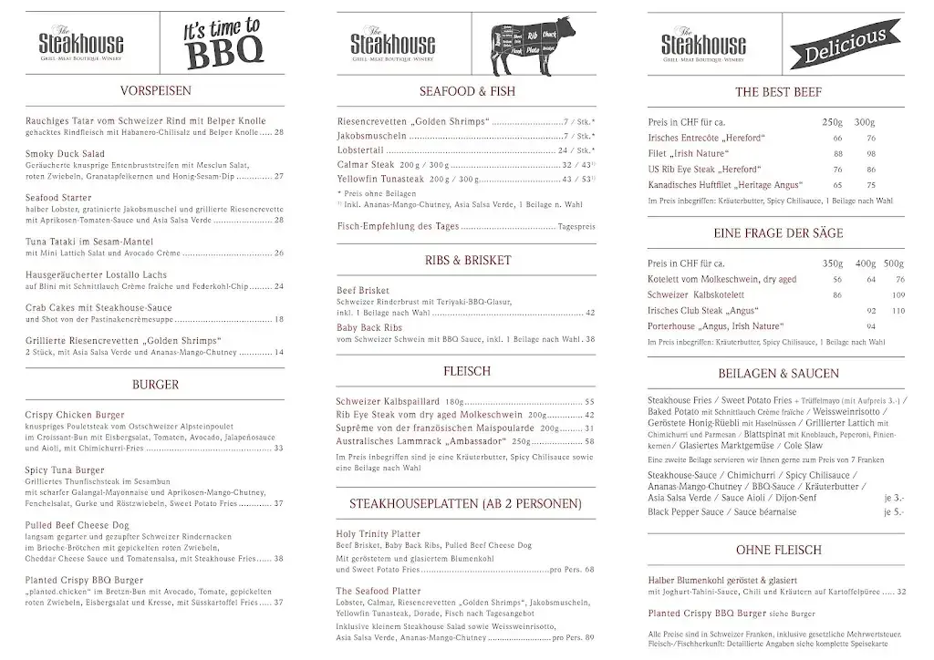 The Steakhouse - Grillrestaurant Marina Lachen_Lachen_menu_image_1