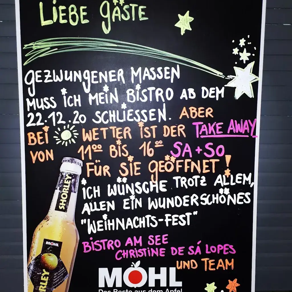 Bistro am See restaurant in Innerthal