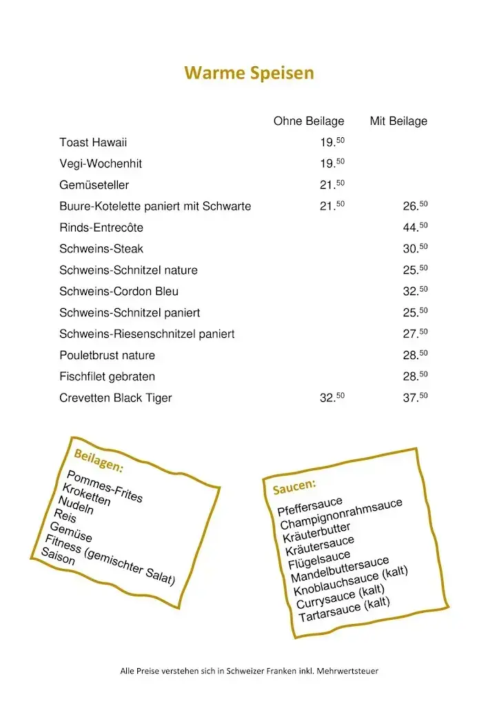 Menü_Restaurant Kreuz Wangen SZ_Wangen_Bild_1