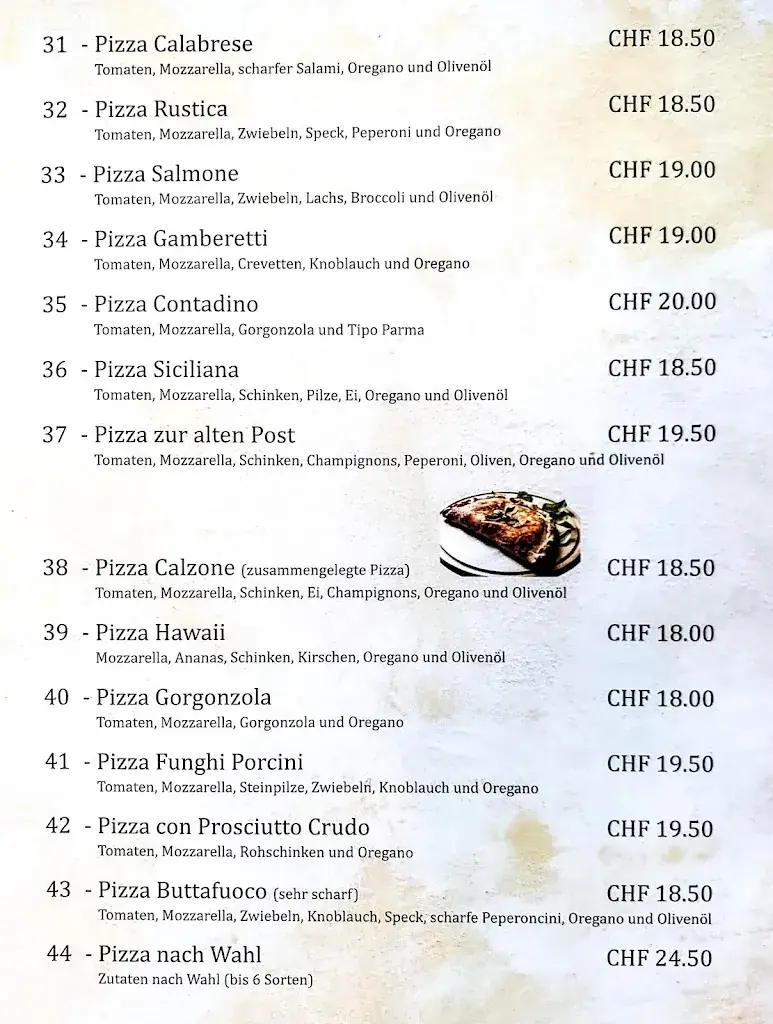 Menu_Restaurant zur alten Post / Pöstli_Tuggen_immagine_2