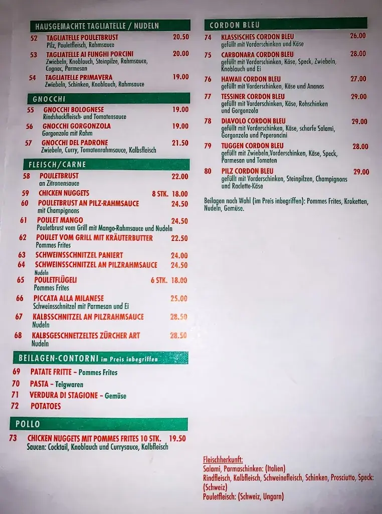 Menu_Restaurant zur alten Post / Pöstli_Tuggen_immagine_4