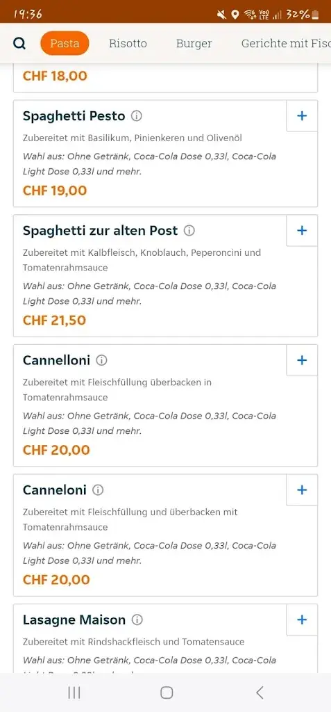 Christian_Restaurant zur alten Post / Pöstli_Tuggen_recensione