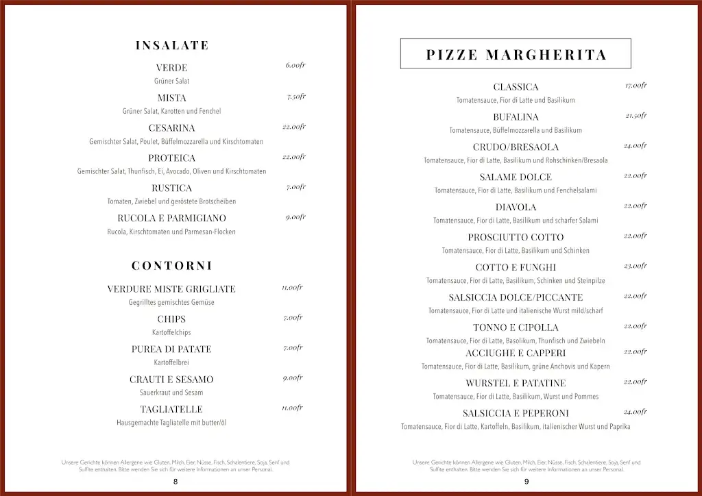 Menu_Caterina Bar Ristorante Pizzeria_Uznach_image_2