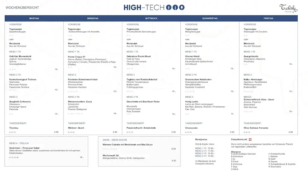 Restaurant HIGH-TECH_Schmerikon_menu_image_1
