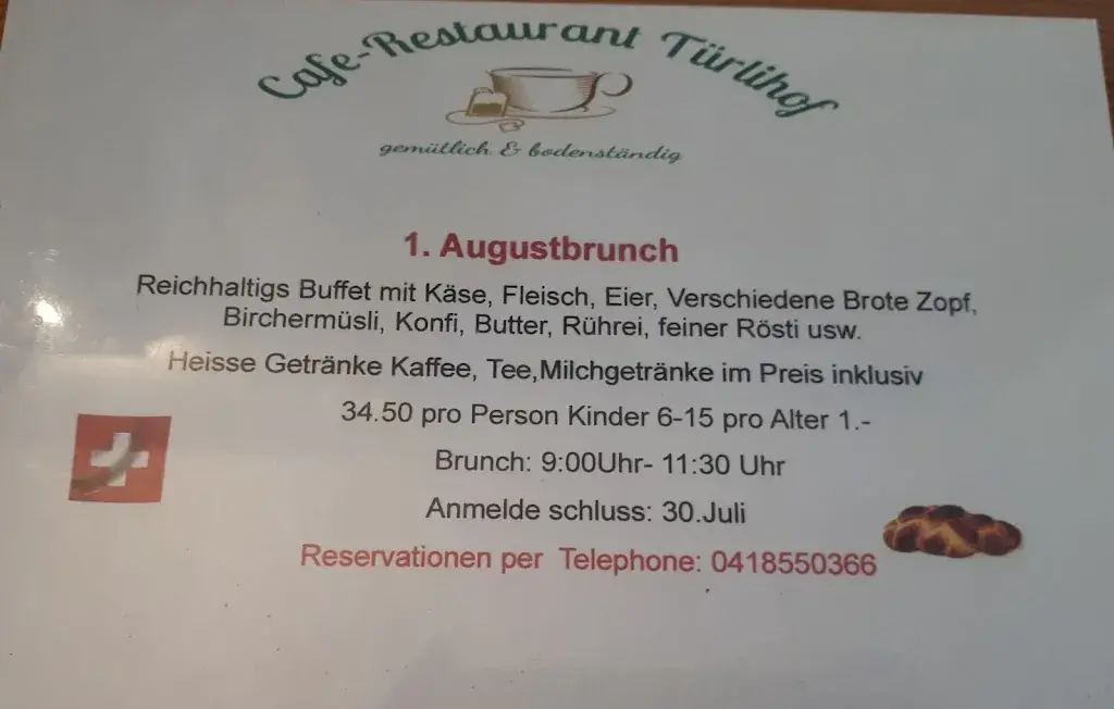 Menu_Café-Restaurant Türlihof_Oberarth_imagen_1
