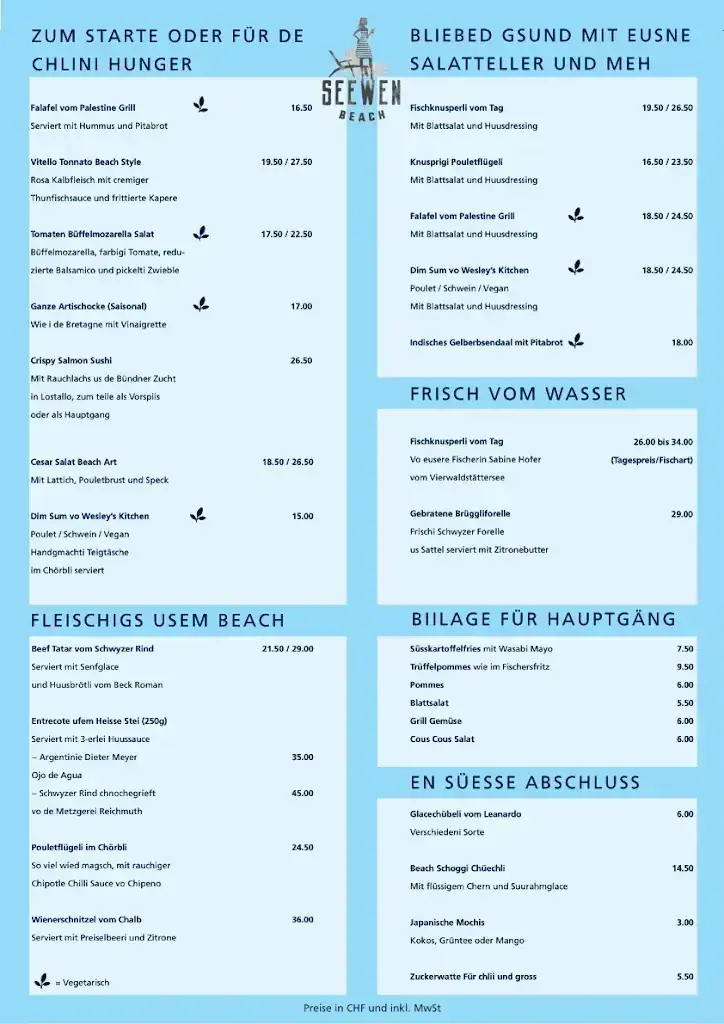 Restaurant Seewen Beach_Seewen_menu_image_1