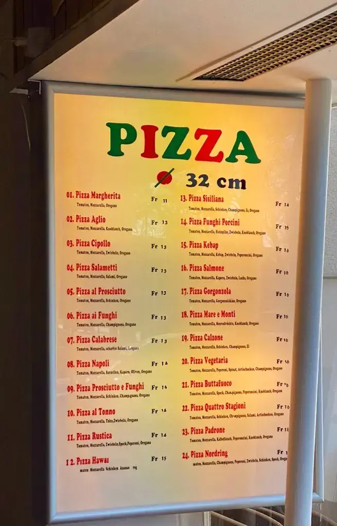 Menu_Nordring Restaurant-Pizzeria Kürekci_Bern_image_2