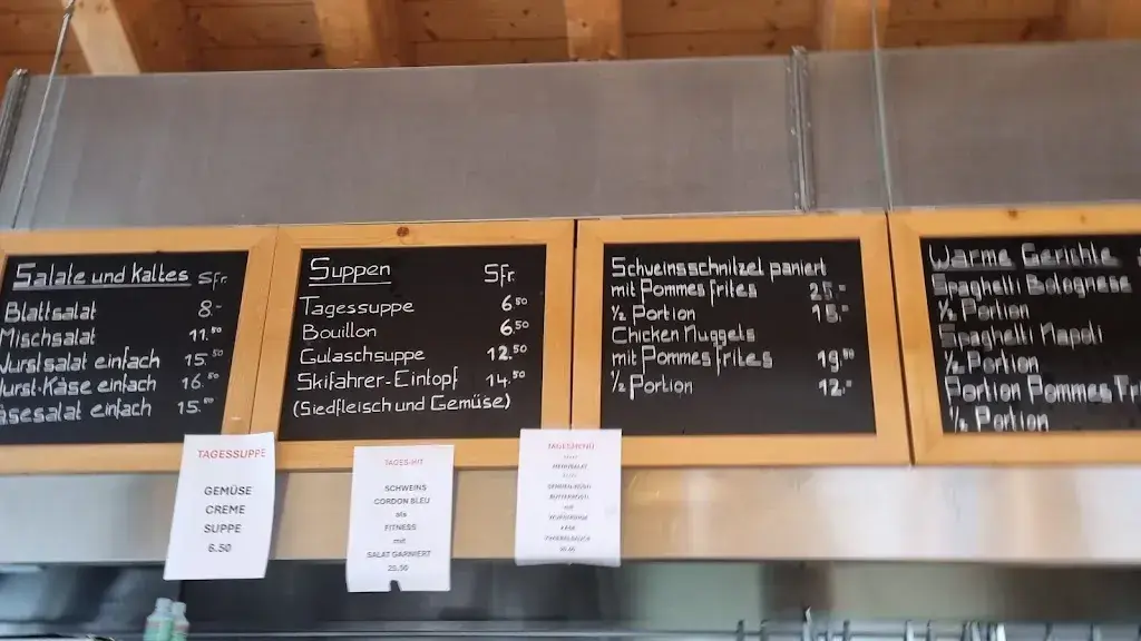 Bärghus Spirstock restaurant à Unteriberg