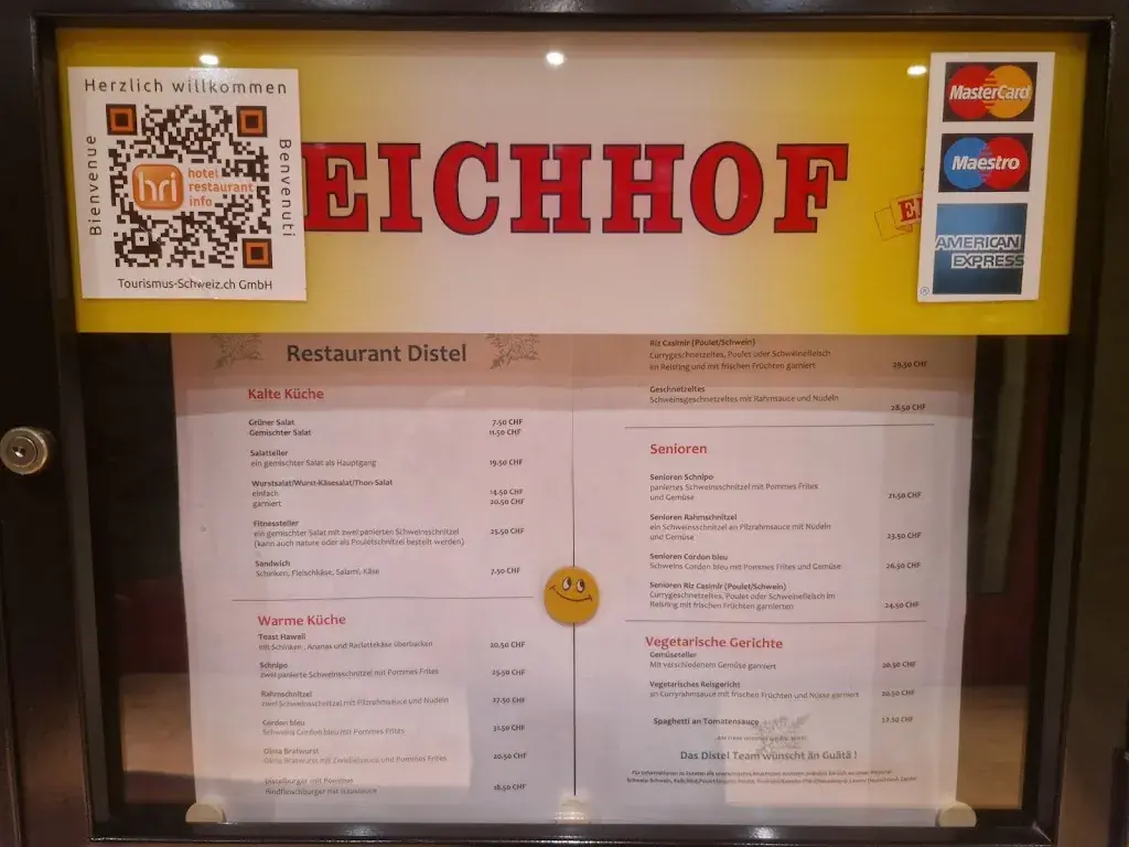 Menu_Restaurant Distel_Rothenthurm_image_1