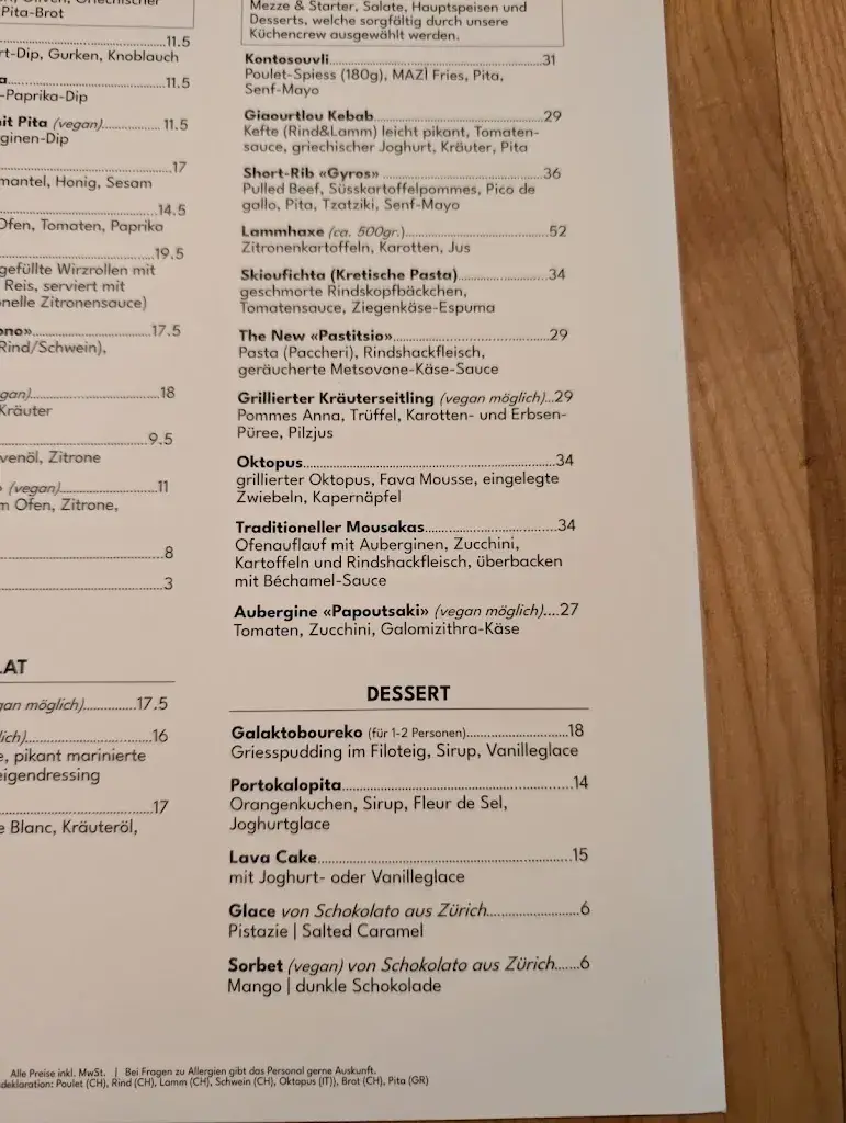 Menu_MAZI im Morgarten_Zürich_image_2