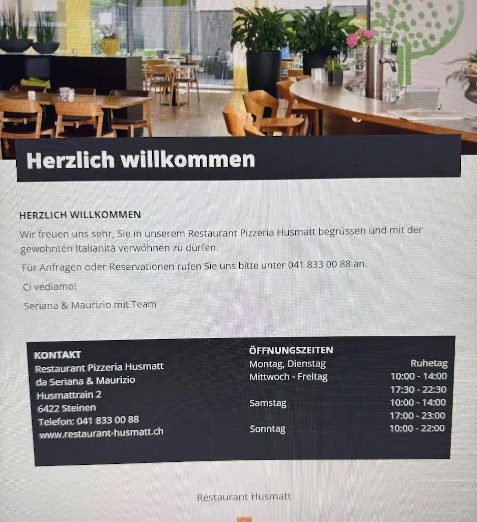 Menu_Husmatt Restaurant Pizzeria da Seriana & Maurizio_Steinen_image_2