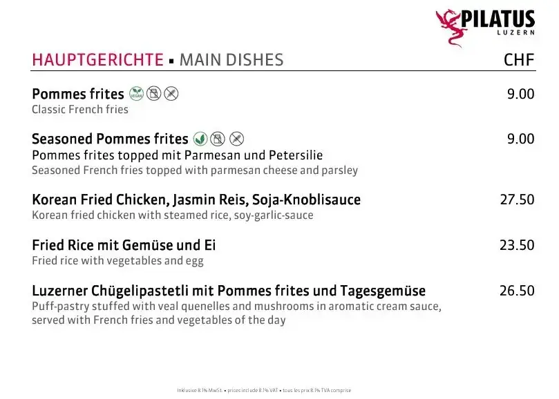 Menu_Restaurant Bellevue_Kriens_image_2