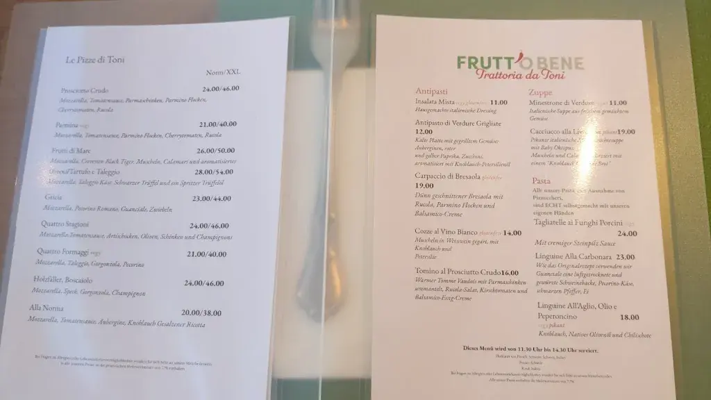 Menu_Frutt'o Bene Restaurant_Kerns_image_2