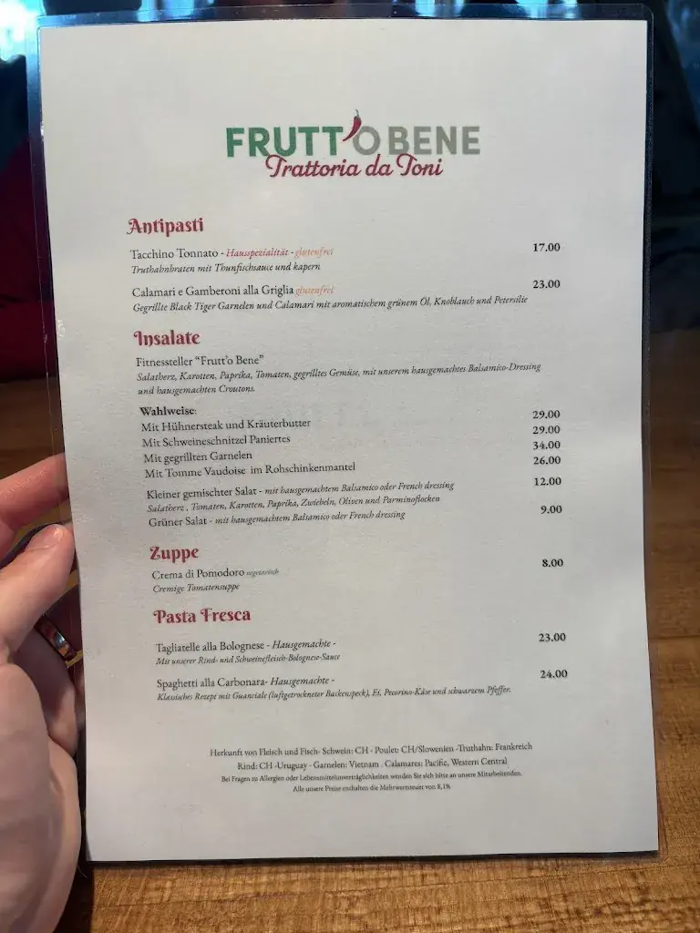 Menu_Frutt'o Bene Restaurant_Kerns_image_4