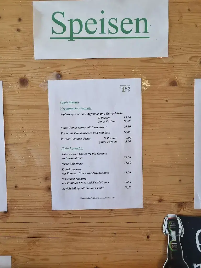 Menu_Berggasthaus Tannalp_Kerns_image_1