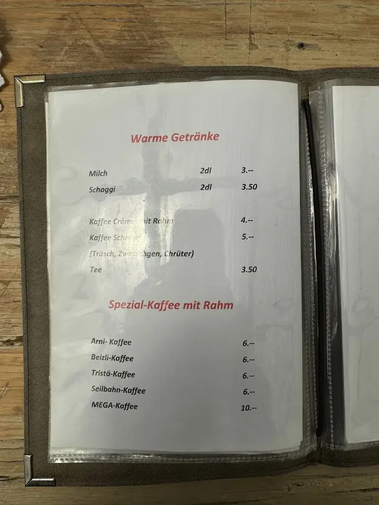 Arnischwand restaurant à Giswil