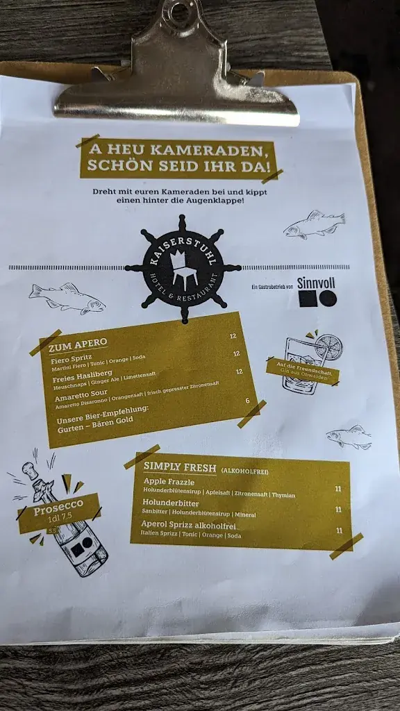 Menu_Hotel Kaiserstuhl am Lungernsee_Bürglen_image_4