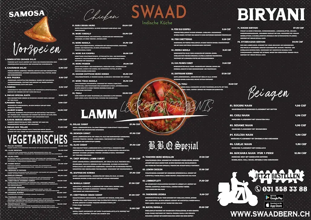 Swaad Bern restaurant à Bern