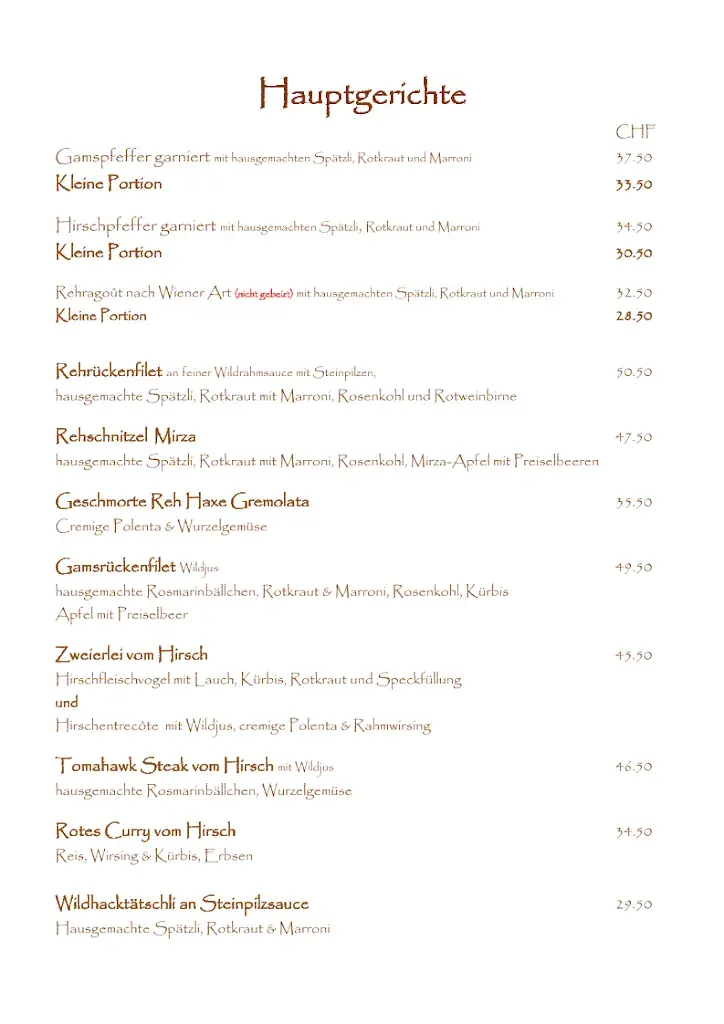 Menu_Restaurant und Hotel Sternen Buochs_Buochs_image_3