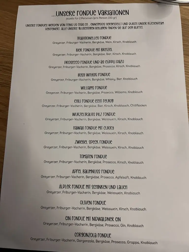 bei Wurzeltraut Essen & Trinken Einkaufen & Geniessen restaurant à Dallenwil - Wirzweli