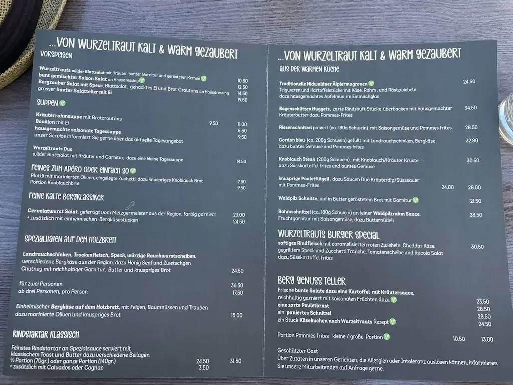 Menu_bei Wurzeltraut Essen & Trinken Einkaufen & Geniessen_Dallenwil - Wirzweli_image_2