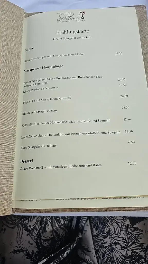 Menu_Seerestaurant Schlüssel Pizzeria und Grill San Marco_Ennetbürgen_imagen_2