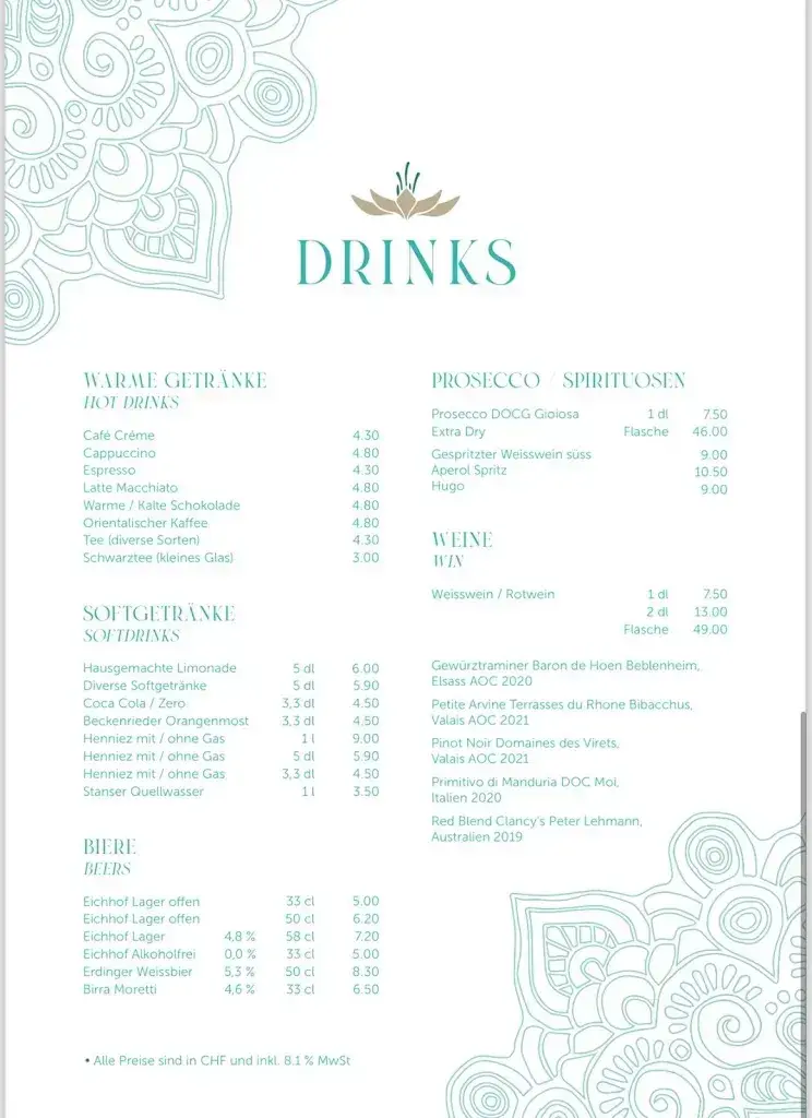 Menu_Farah Café & Restaurant_Stans_image_2